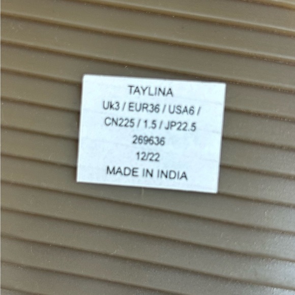 NWOT Ted Baker Taylina Espadrille Wedge Sandal Size 5.5 EU 36 - Picture 8 of 8